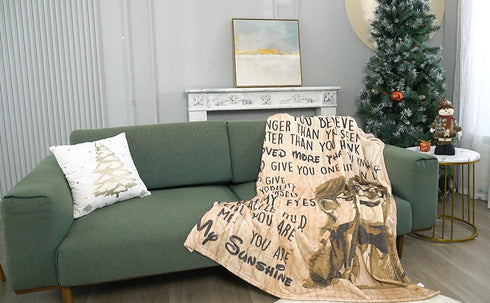 Blanket for wife from Husband